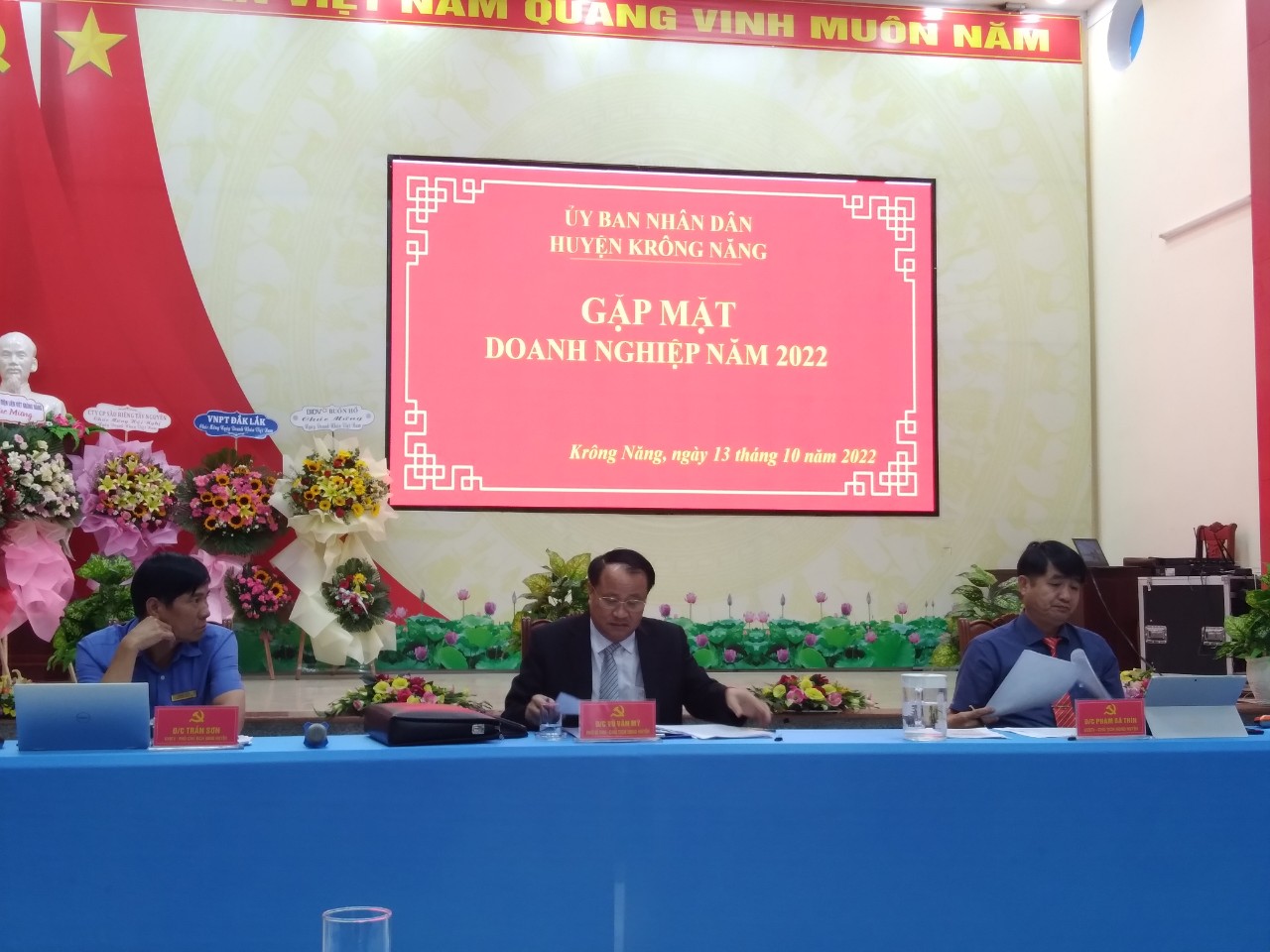 UBND huyện Krông Năng tổ chức gặp mặt Doanh nghiệp năm 2022